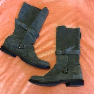 Anthropologie Farylrobin Suede Boots size 10